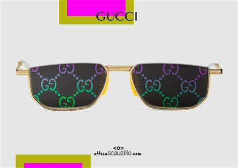 occhiali gucci ologramma|Gucci Eyewear oversized.